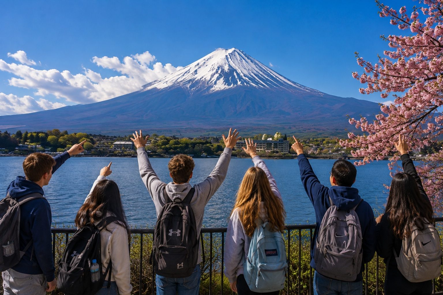 Mt. Fuji & Lake Kawaguchi